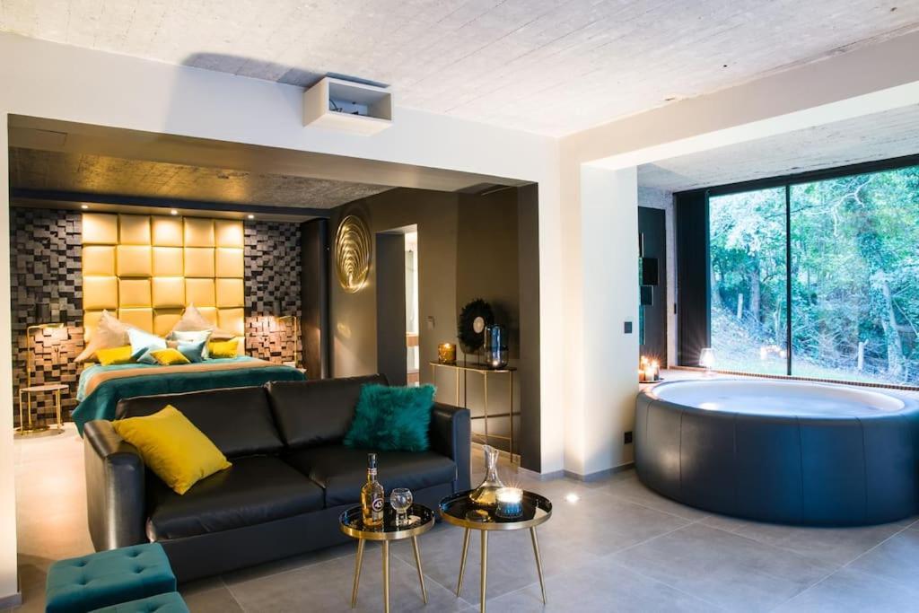 Buenas Noches Villa Standing Piscine & Wellness Boncelles Екстер'єр фото